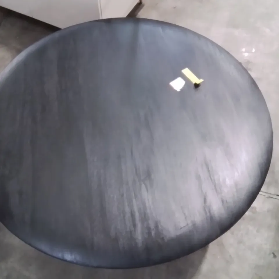 NICOSIA SOLID WOOD COFFEE TABLE BLACK