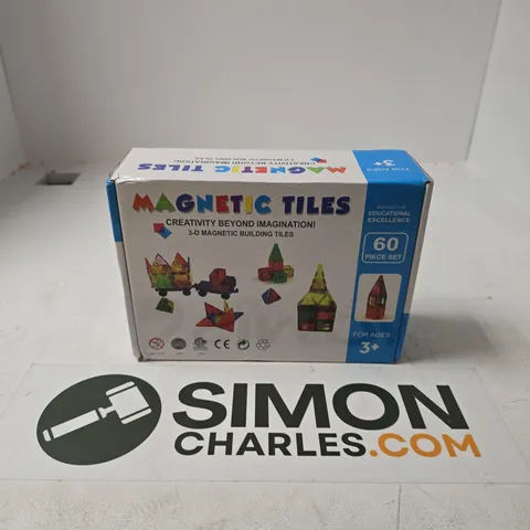 BOXED MAGNETIC BUILDING TILES