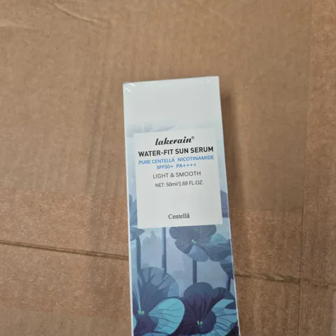 APPROXIMATELY 10 ASSORTED ITEMS INCLUDING MAGNETIC NASAL STRIPS AND LAKERAIN WATER FIT SUN SERUM