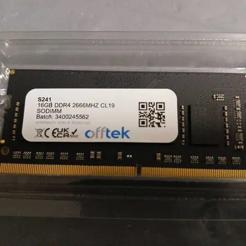 OFFTEK S241 16GB DDR4 2666MHZ CL19 SODIUM RAM