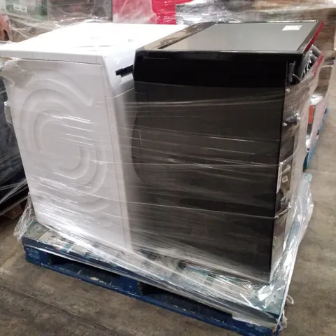 BOSCH 9KG WASHING FREESTANDING MACHINE WHITE AND HOOVER H-WASH 500 FREESTANDING WASHING MACHINE - UNPROCESSED RAW RETURNS