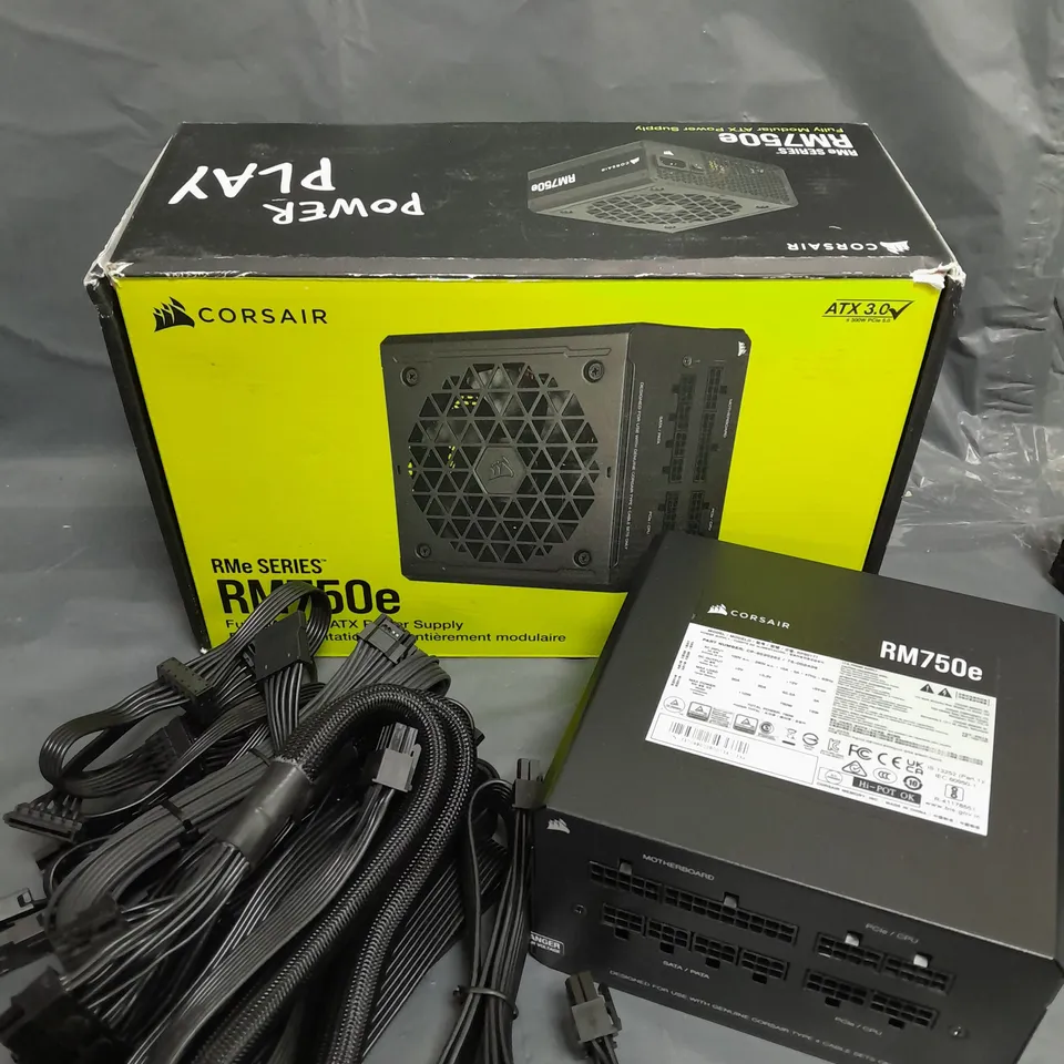 BOXED CORSAIR RM750E 750W POWER SUPPLY 