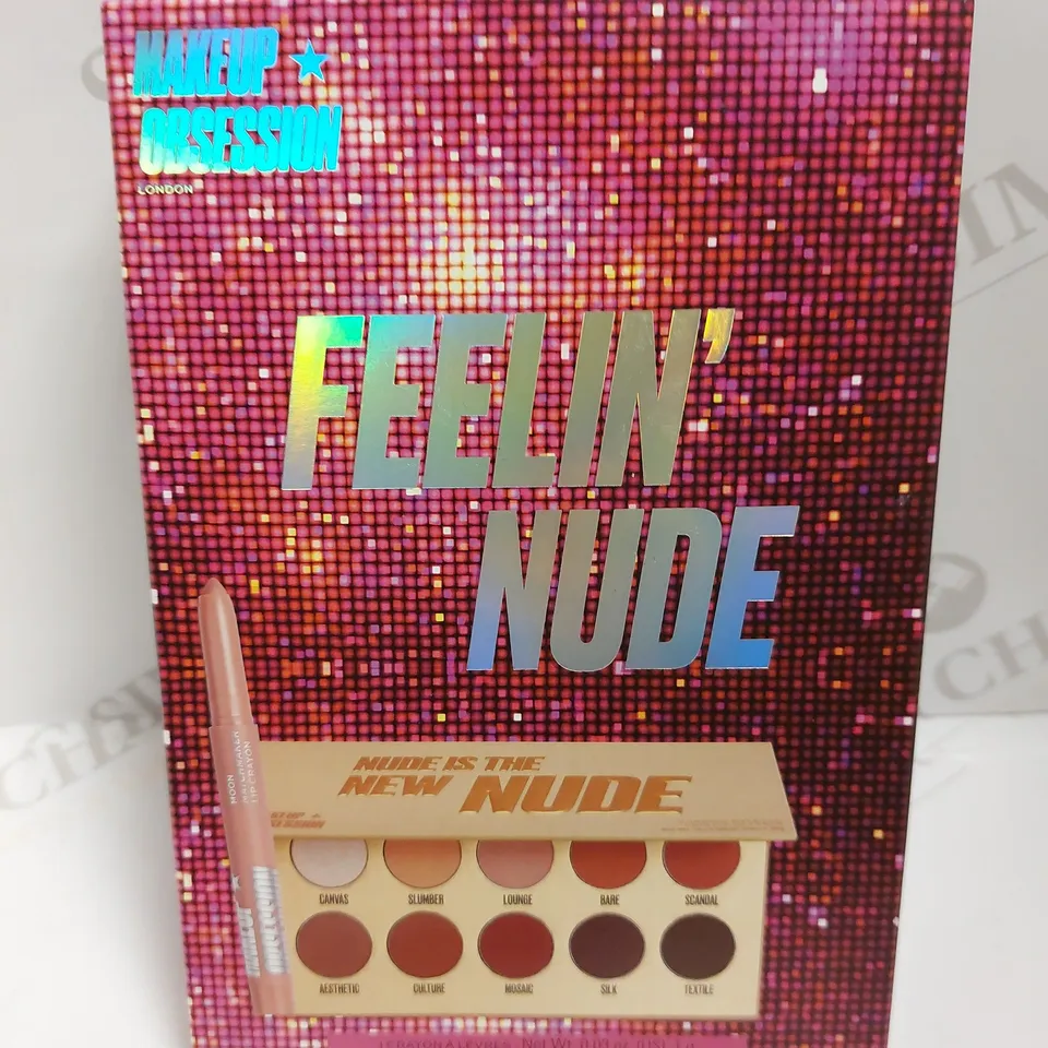 BOXED MAKEUP OBSESSION `FEELIN NUDE` PALETTE