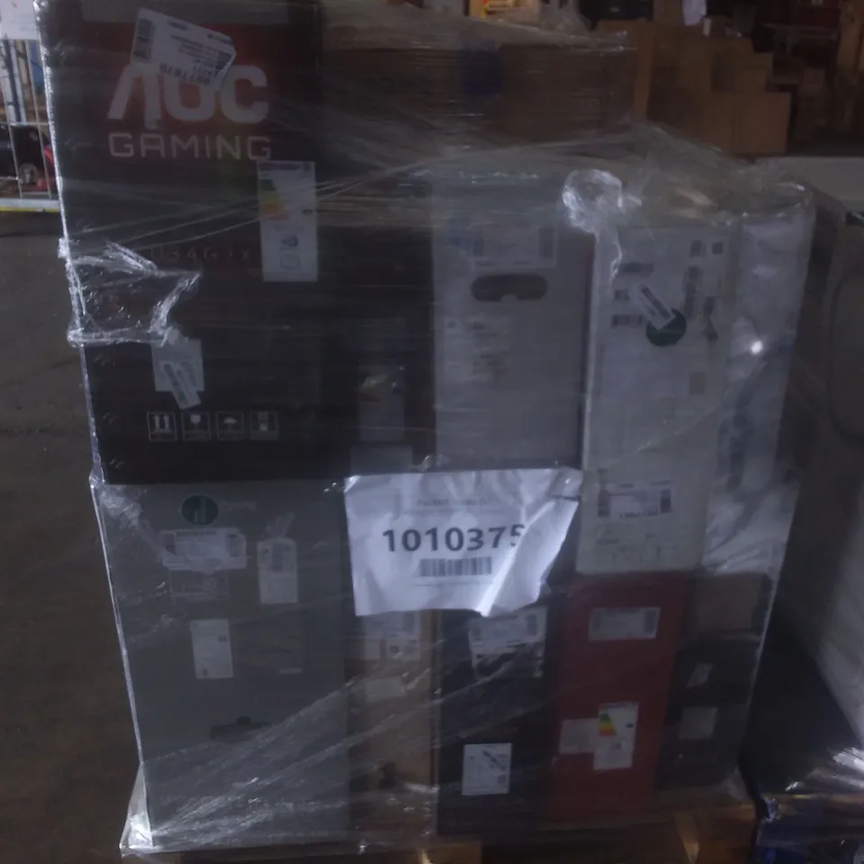 PALLET OF APPROXIMATELY 14 ASSORTED MONITORS INCLUDING 