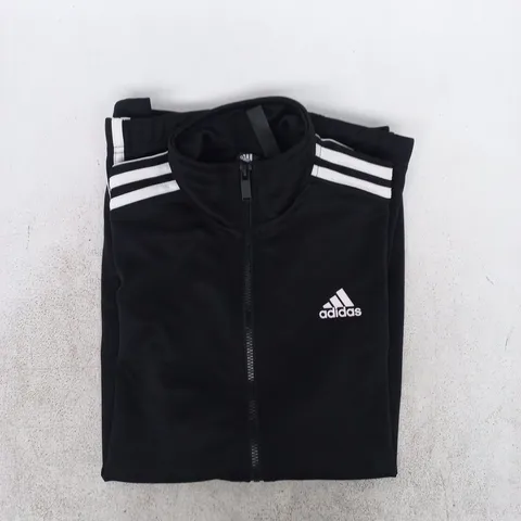 ADIDAS AEROREADY BLACK ZIP TRACK JACKET SIZE SMALL