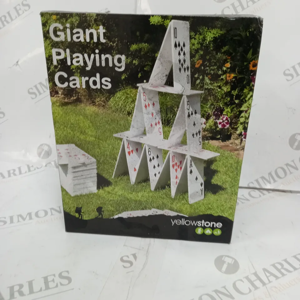 GIANT PLAYING CARDS