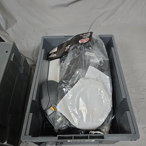 BOX OF APPROXIMATELY 15 ASSORTED ITEMS TO INCLUDE: BT ROUTER 