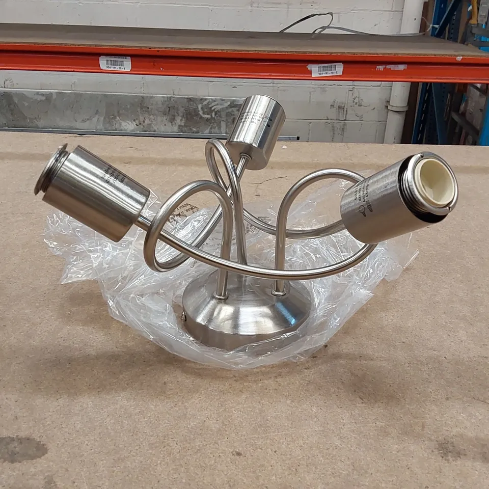 BOXED LEJA GLASS SEMI FLUSH MOUNT LIGHT (1 BOX)