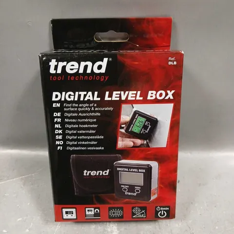 BOXED TREND DIGITAL LEVEL BOX 