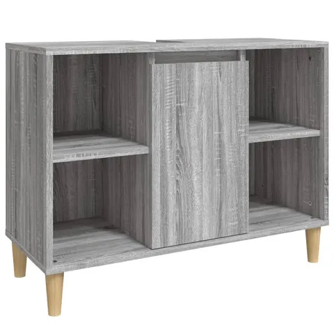 BOXED SKAGWAY SINK CABINET 80×33×60CM ENGINEERED WOOD