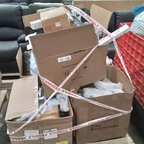 PALLET CONTAINING VARIOUS ASSORTED HOUSEHOLD CUSTOMER RETURNS.