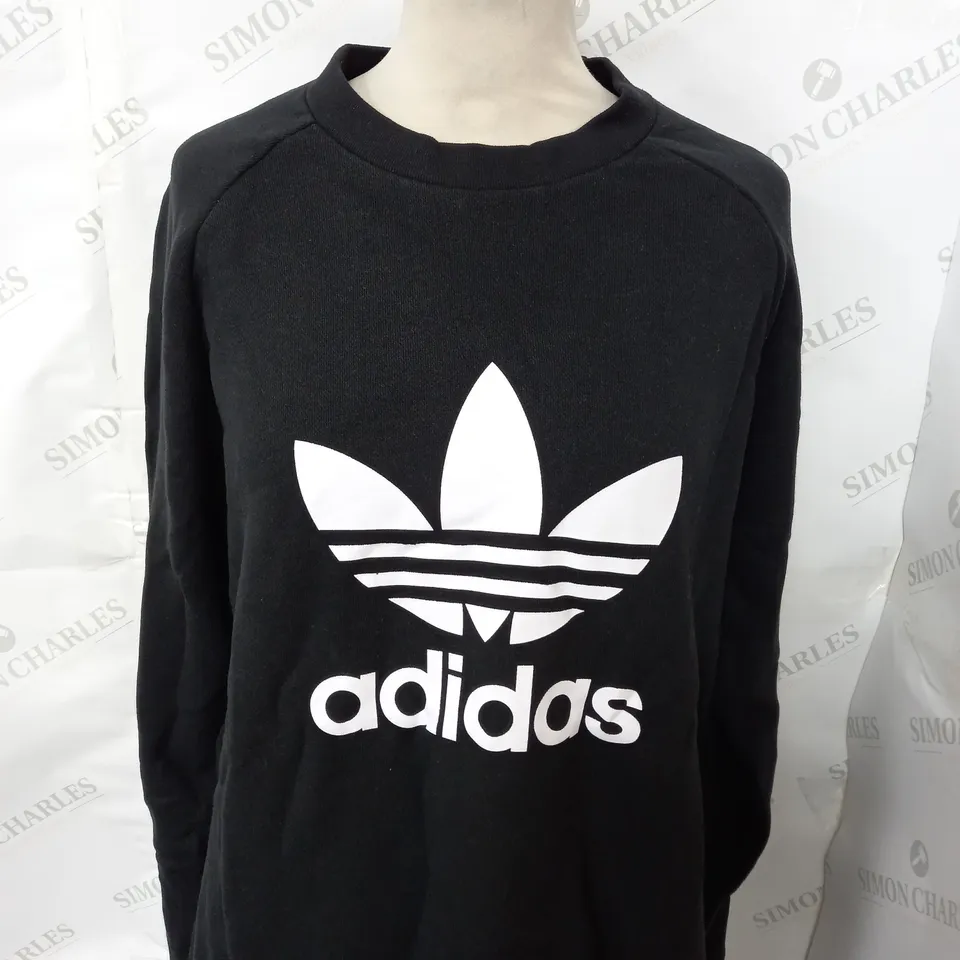 ADIDAS ORIGINAL LOGO GRAPHIC SWEATSHIRT SIZE L