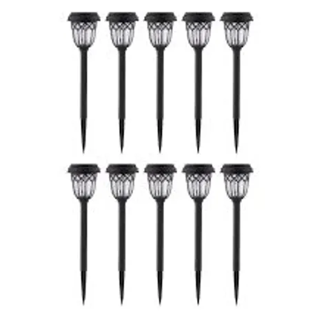 OUTLET CLASSIC SET DUAL FUNCTION SOLAR GLASS STAKE LIGHTS
