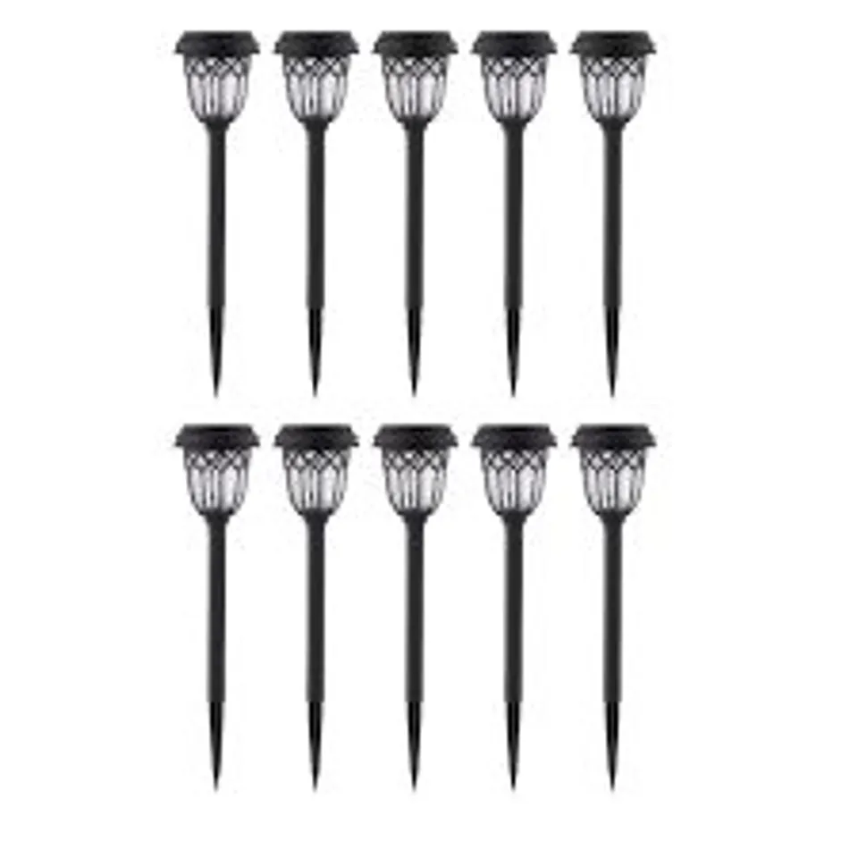 OUTLET CLASSIC SET DUAL FUNCTION SOLAR GLASS STAKE LIGHTS