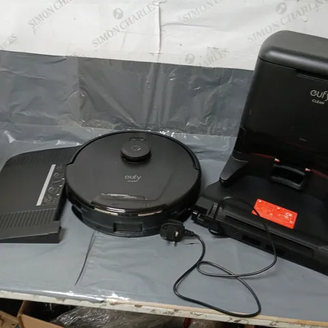 BOXED EUFY ROBOVAC L60 SES HYBRID ROBOTIC VACUUM CLEANER WITH SELF EMPTY STATION