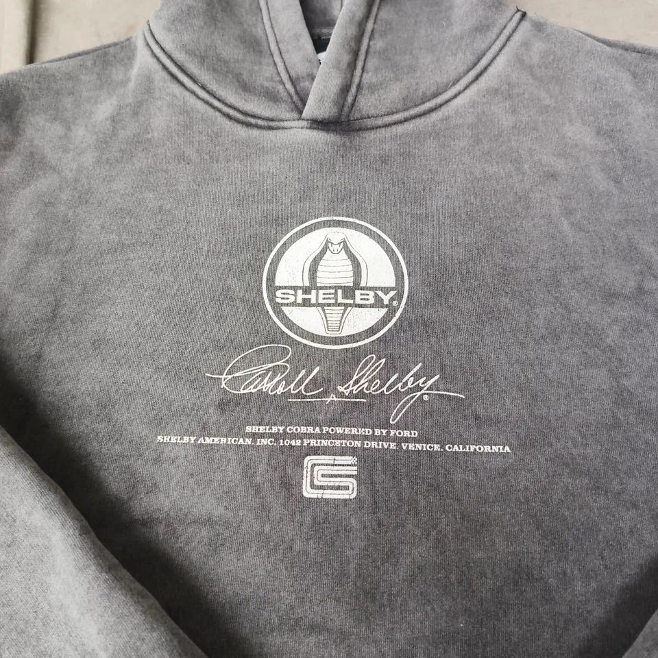 SHELBY COBRA HOODIE – GREY - SIZE S