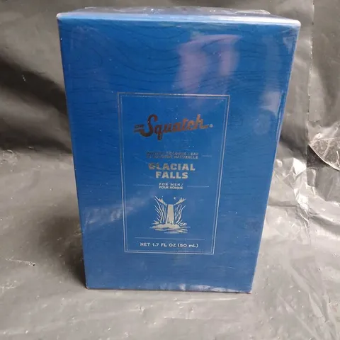 BOXED AND SEALED DR SQUATCH GLACIAL FALLS COLOGNE 50ML 