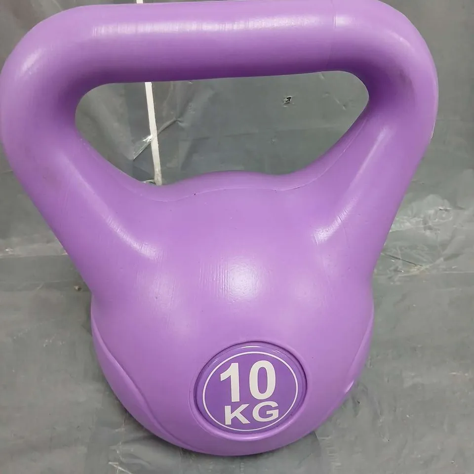 10kg KETTLEBELL IN PURPLE