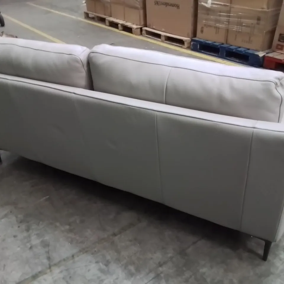 QUALITY DESIGNER ITALIAN MADE ALESSANDRO 3 SEATER LEATHER SOFA