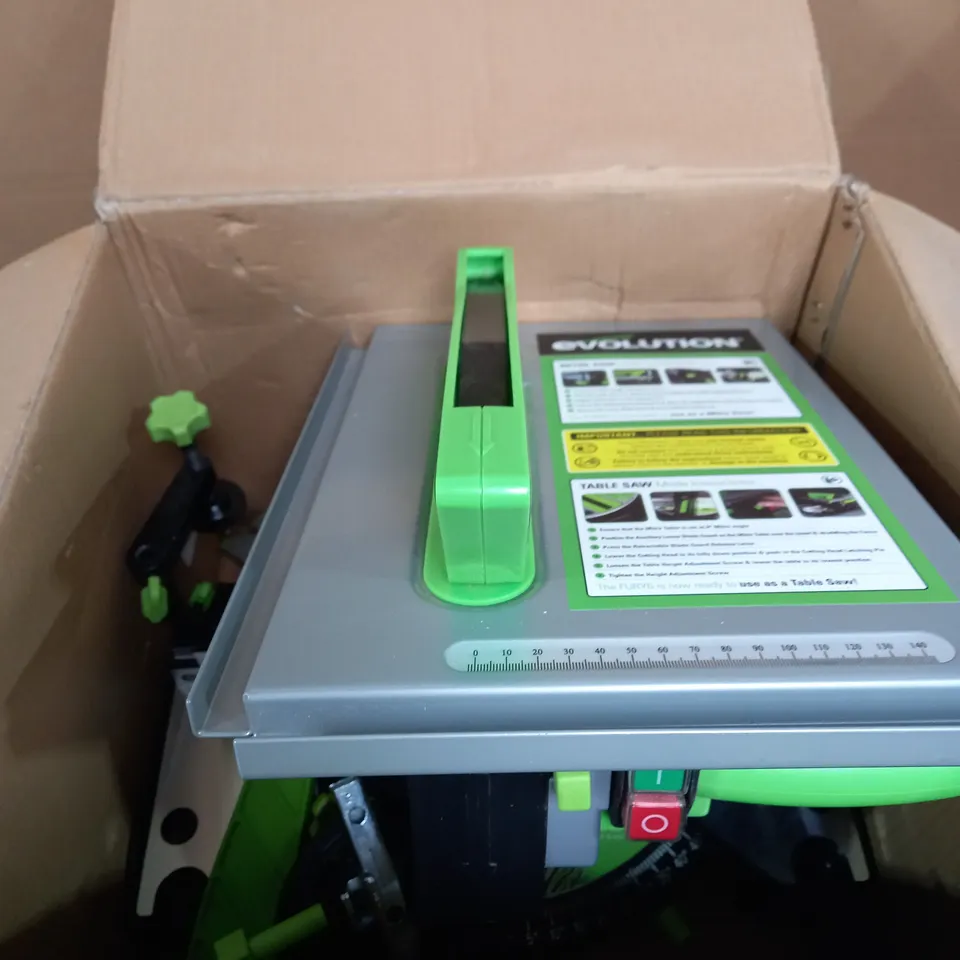 EVOLUTION MULTIPURPOSE MITRE/TABLE SAW