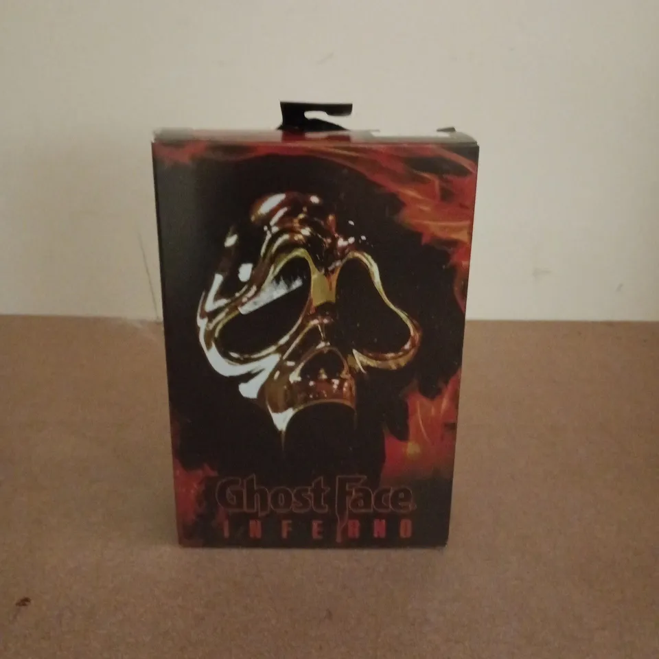 BOXED NECA GHOSTFACE INFERNO ACTION FIGURE 18CM