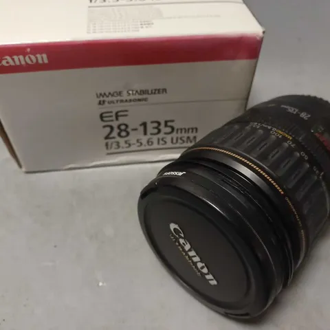 BOXED CANON EF 28-135MM IS 28-135 MM 3.5-5.6 DIGITAL ZOOM LENS