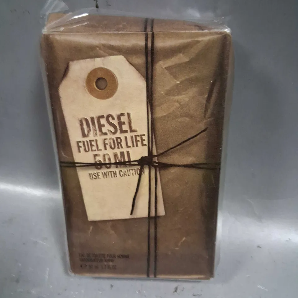 BOXED DIESEL FUEL FOR LIFE EAU DE TOILETTE 50ML