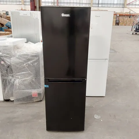 SWAN SR15690B 48CM WIDE, 50/50 SPLIT FRIDGE FREEZER - BLACK