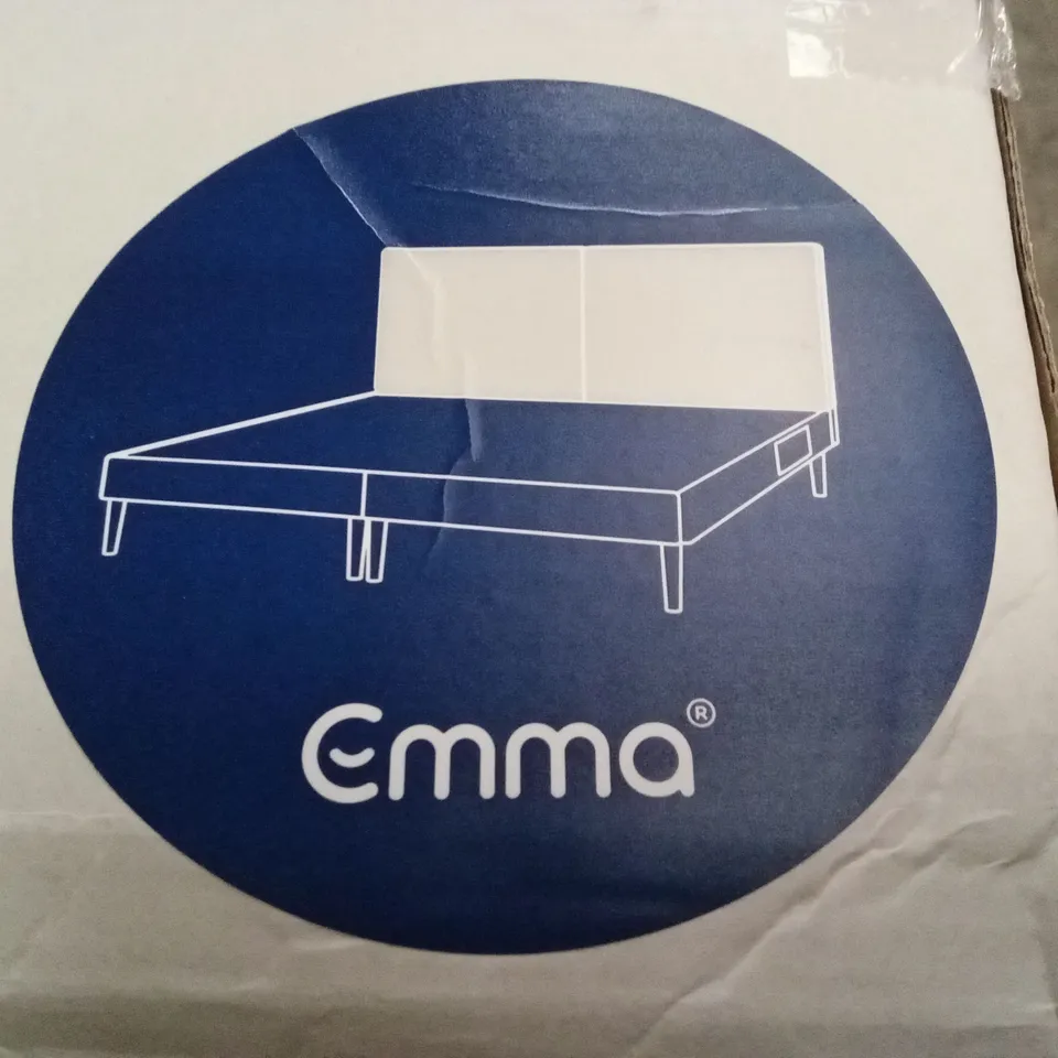 BRAND NEW BOXED EMMA BOX BED WITH HEADBOARD -150 x 200CM KING SIZE (3 BOXES)