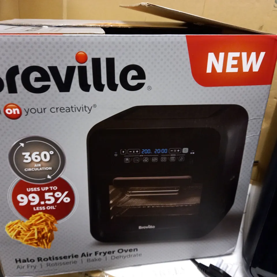 BREVILLE HALO ROTISSERIE AIR FRYER
