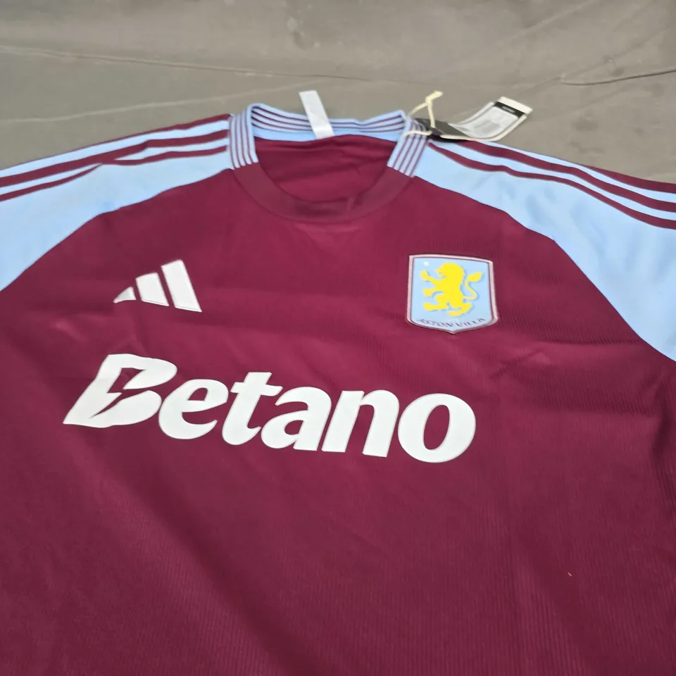 ASTON VILLA FC HOME JERSEY - SIZE 2XL 