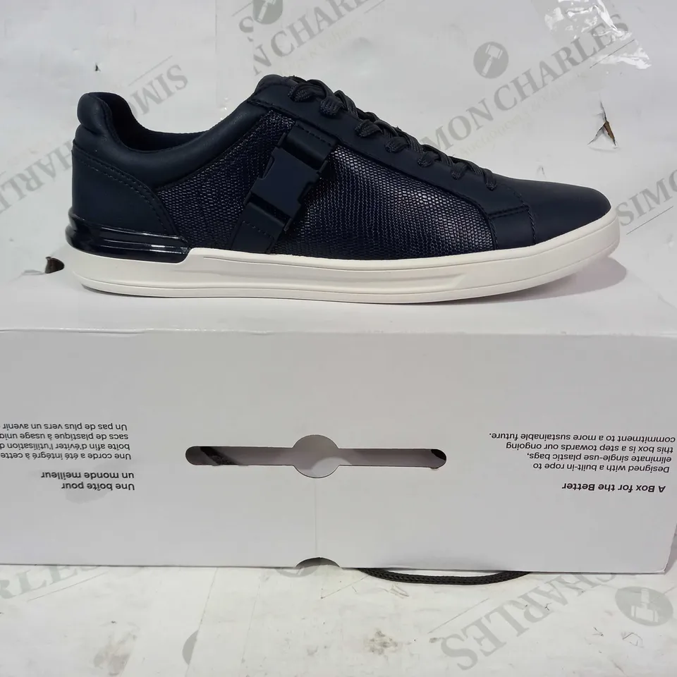 BOXED PAIR OF ALDO SHOES IN NAVY UK SIZE 8