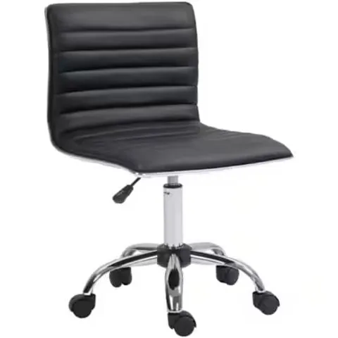 BOXED HOMCOM OFFICE CHAIR BASIC TILT - BLACK (1 BOX)
