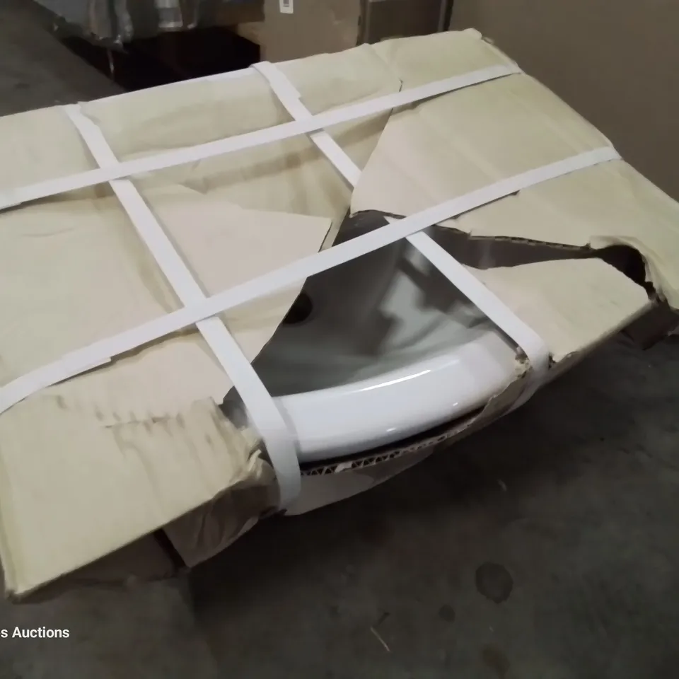 SEMI RECESSED WHITE BASIN