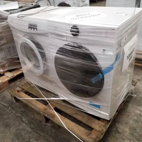 STATESMAN TVM07W VENTED FREESTANDING TUMBLE DRYER AND MIDEA FREESTANDING WASHING MACHINE 10KG WHITE - UNPROCESSED RAW RETURNS