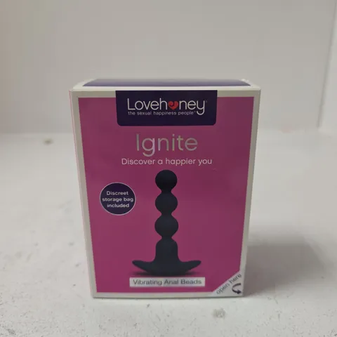 SEALED LOVEHONEY IGNITE VIBRATING ANAL BEADS