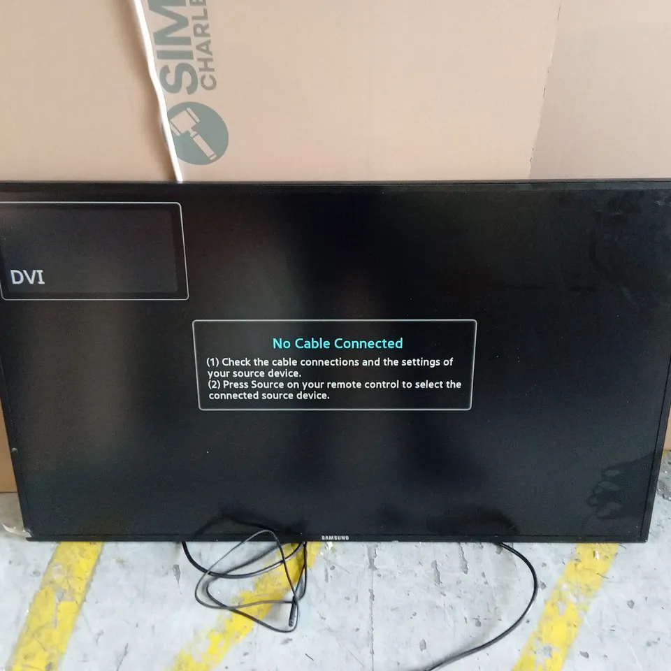 SAMSUNG 46" LED BACKLIT LCD DISPLAY FULL HD - MODEL DE46C