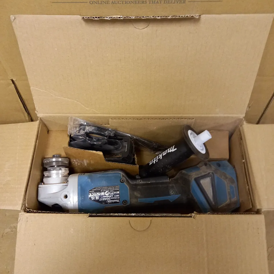 MAKITA DGA517Z ANGLE GRINDER, 18 V, BLUE, 125 MM