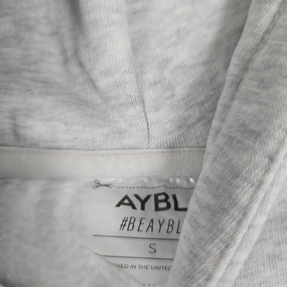 AYBL HOODIE, GREY – UK SIZE S