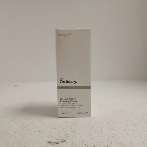 THE ORDINARY GLYCOLIC ACID 7% EXFOLIATING TONER – 240 ML (BOXED)