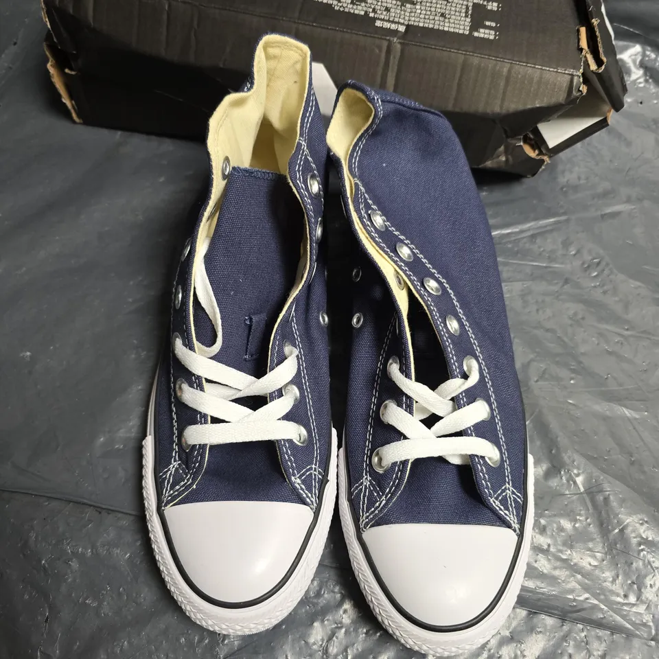 CONVERSE ALL STAR HI NAVY BLUE – UNISEX UK 6 (US WOMEN 8, EU 39)