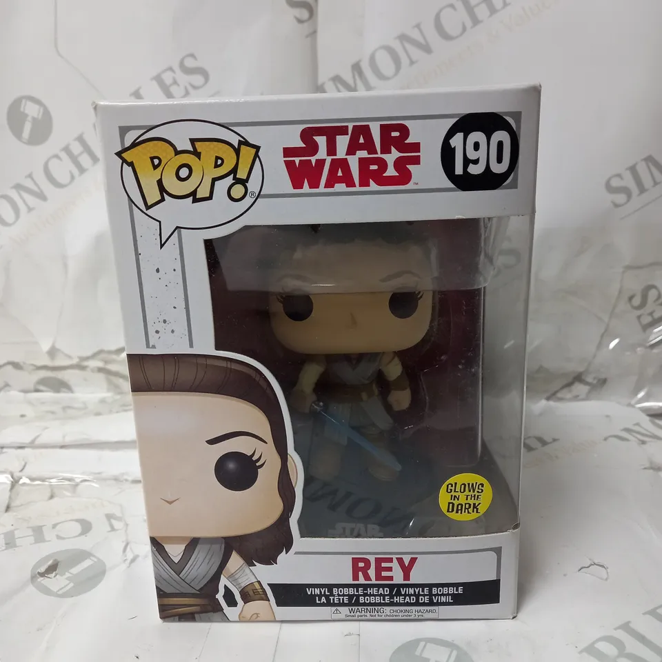 POP REY (GLOW IN THE DARK) (STAR WARS: EPISODE VIII, THE LAST JEDI)