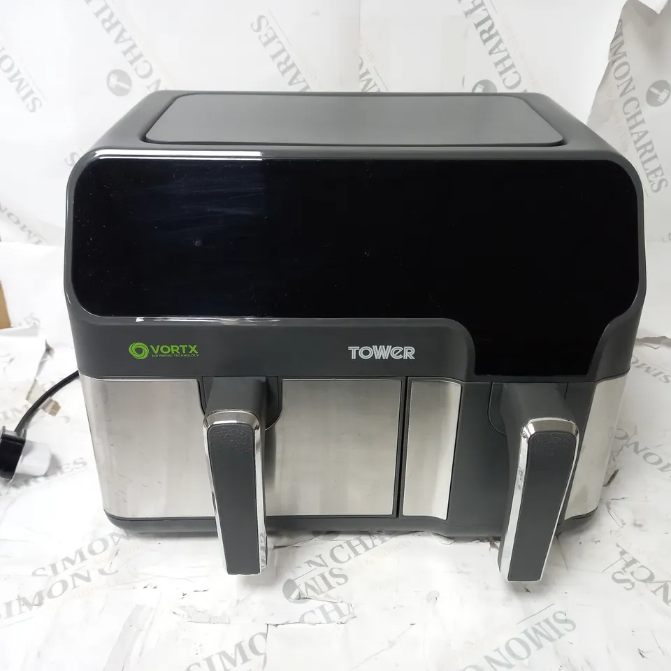 BOXED TOWER VORTEX T17099 ECO DUO DIGITAL AIRFRYER