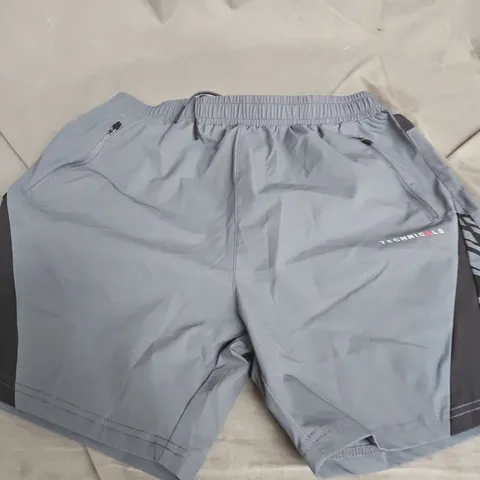 TECHNICALS GREY SHORTS – MEDIUM, MEN'S