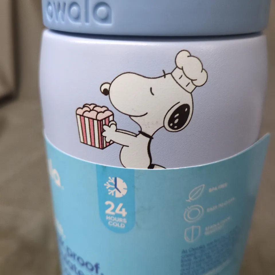 OWALA FREESIP INSULATED WATER BOTTLE – 32OZ / 945ML – SNOOPY CARTOON DESIGN (BOXED)