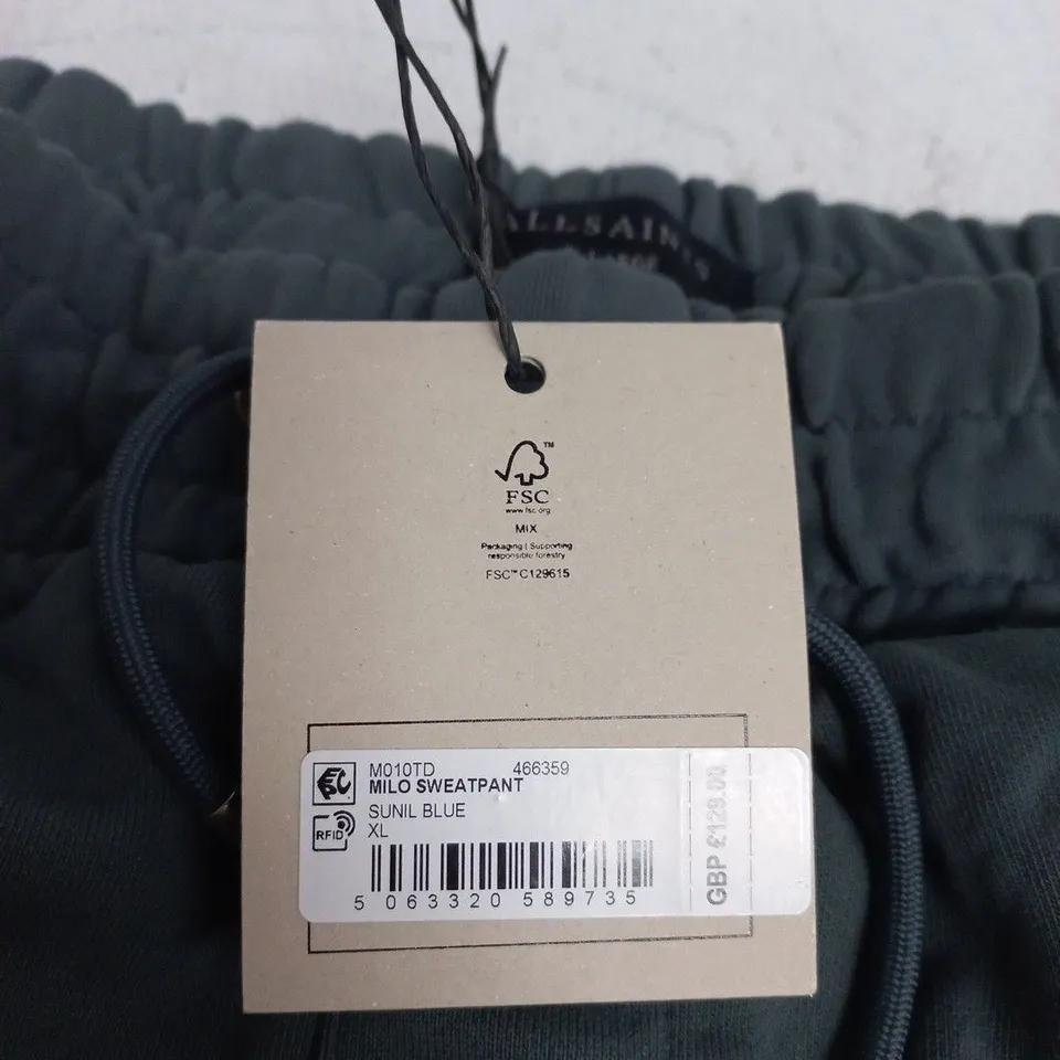 ALLSAINTS MILO SWEATPANT XL – SUNIL BLUE