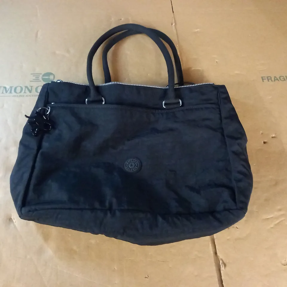 KIPLING BLACK FABRIC BAGS
