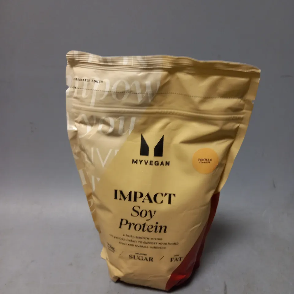 MYVEGAN IMPACT SOY PROTEIN VANILLA 500G