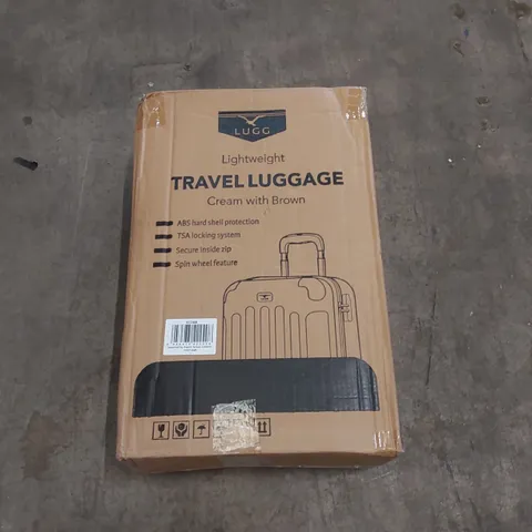 BOXED LUGG LIGHTWEIGHT TRAVEL SUITCASE 