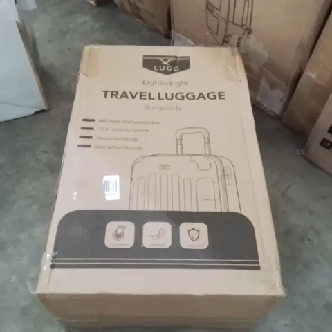 BOXED LUGG LIGHTWEIGHT TRAVEL SUITCASE